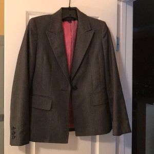 Anne Klein herringbone blazer
